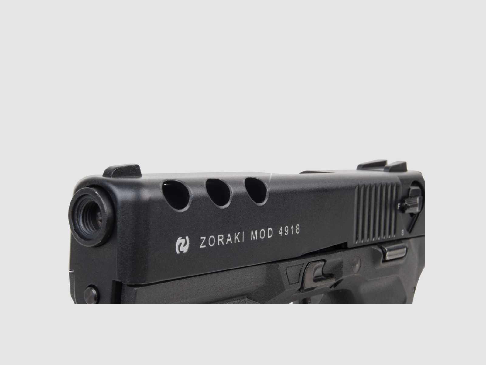 ZORAKI 4918 Schreckschuss Pistole 9mm P.A.K. SCHWARZ