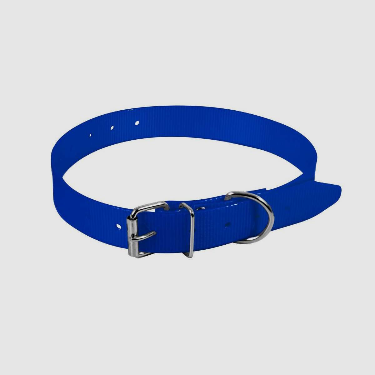 Halsband ECO POLYURETHAN 650X25MM BLAU