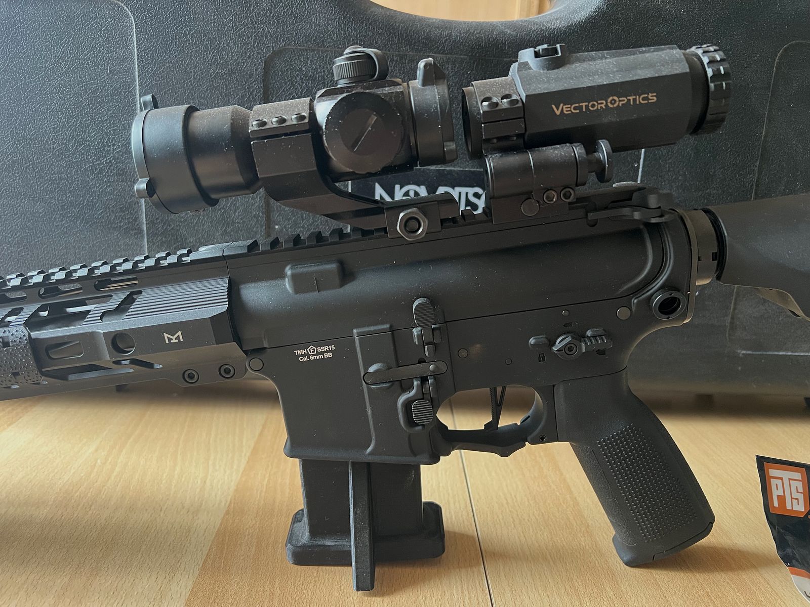 Komplettes airsoft set  novritch ( SSR 15 /SSG 10 / SSX 23)