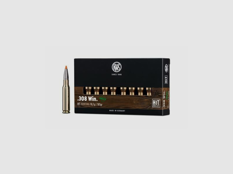 RWS Hit 30-06 Sprg HIT Bleifrei Büchsenmunition