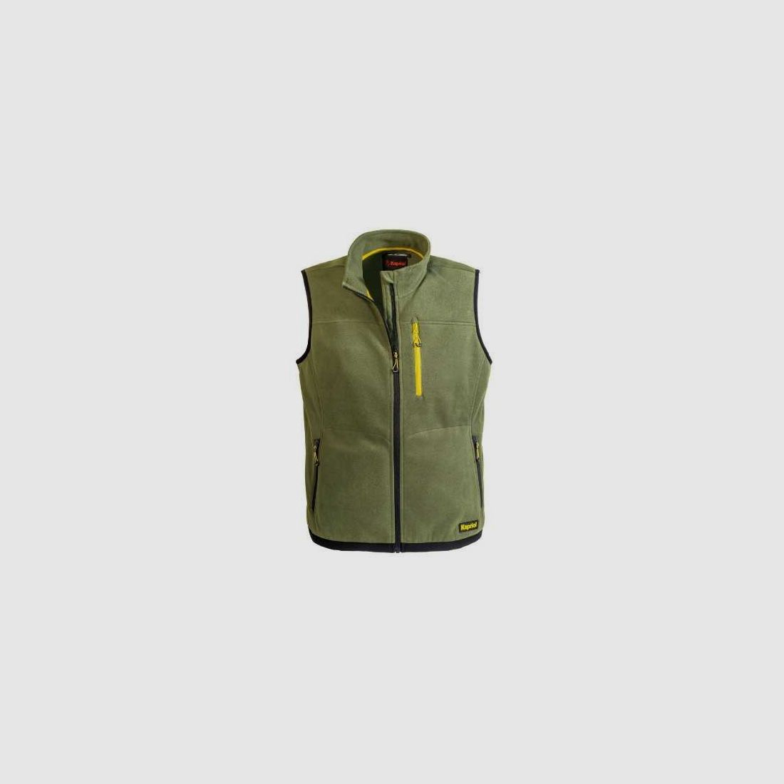 Gilet en Fleece Kapriol vert, image 1 sur 3