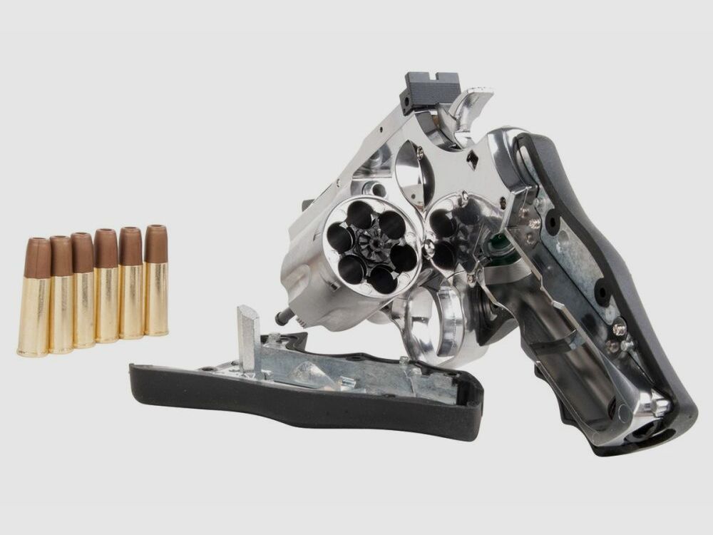 Dan Wesson 715 2,5" Silber 4,5mm BB Druckluft Co2