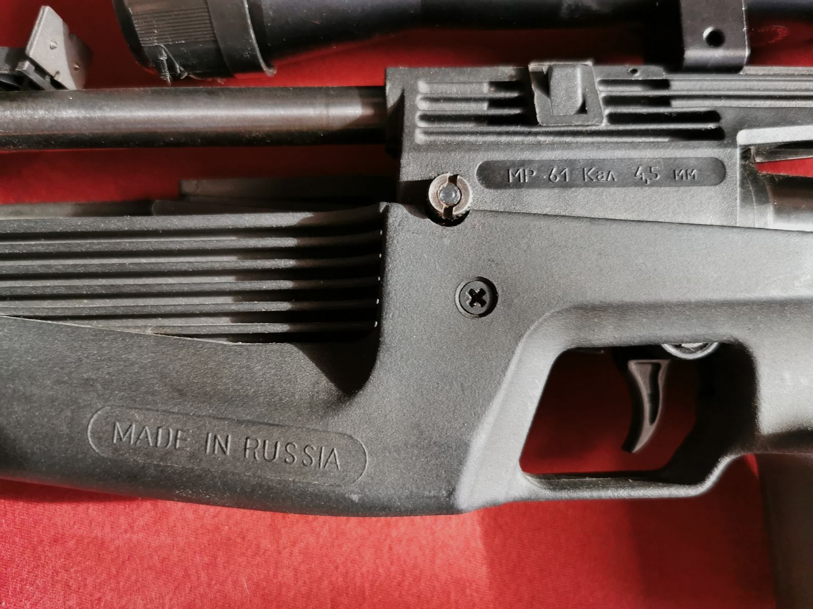 Baikal MP 61 IJ 61 Seitenspanner Luftgewehr 4.5 mit Magazin