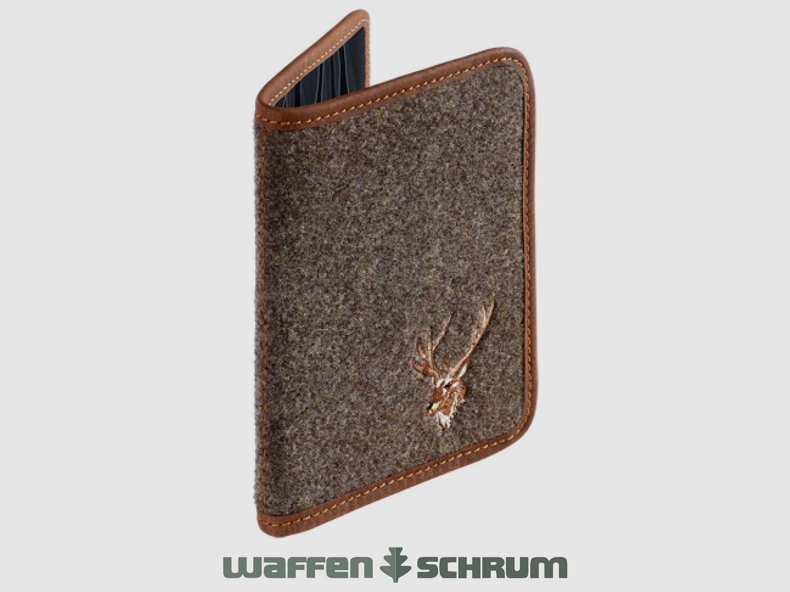 Fritzmann Jagdschein Etui Filz/Leder