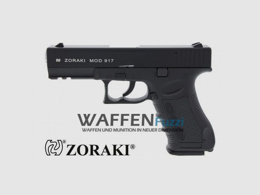 Zoraki 917 Sonderedition - Schreckschusswaffe 9mm Schwarz/Chrom