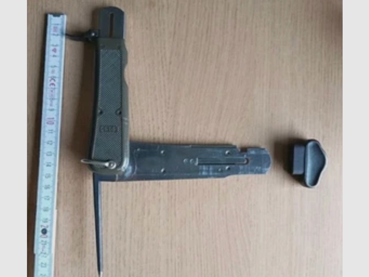 Fallschirmjäger, Kapp Messer der deutschen Bundeswehr, für deutsche Kunden, nur der Griff erhältlich
