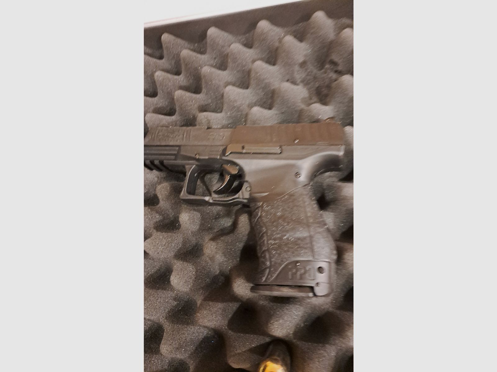 Walther PPQ CO² 177 cal. pellet 4,5 mm neu mit Koffer und Zubehör