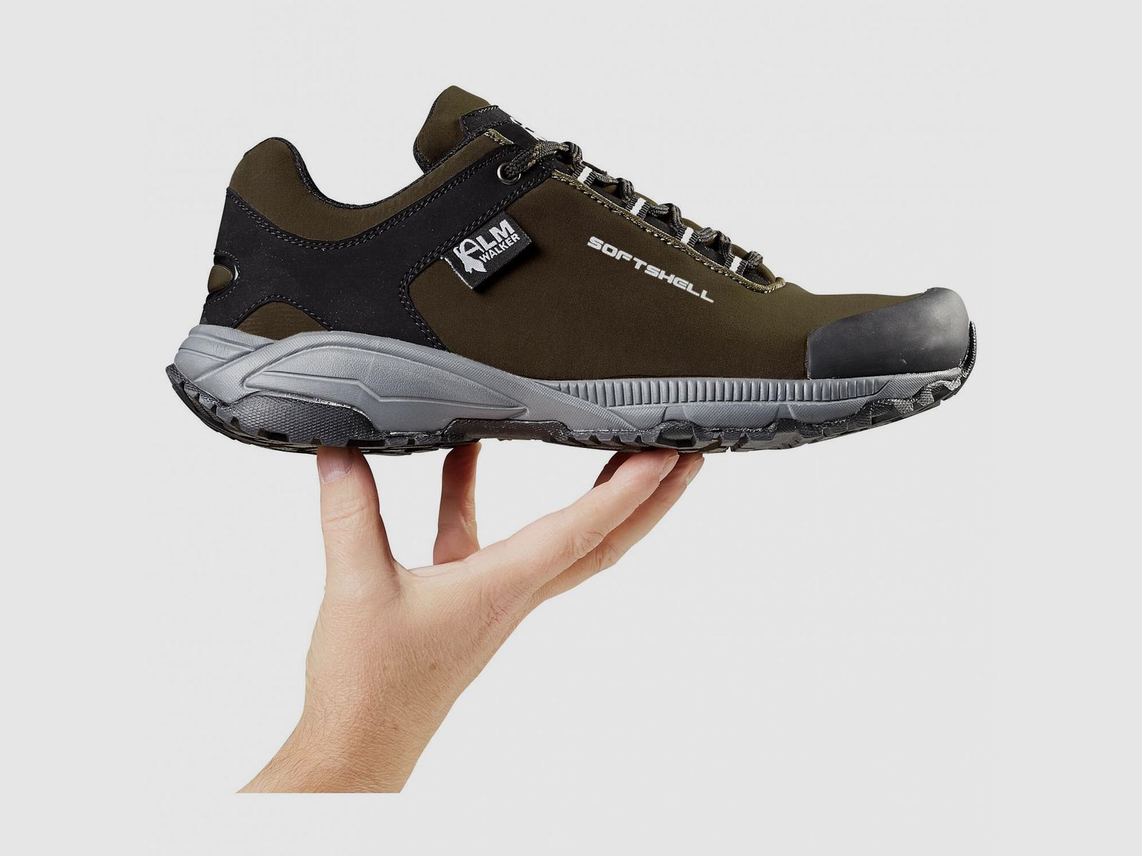 Softshell shoes Laxa men (Olive/Black)