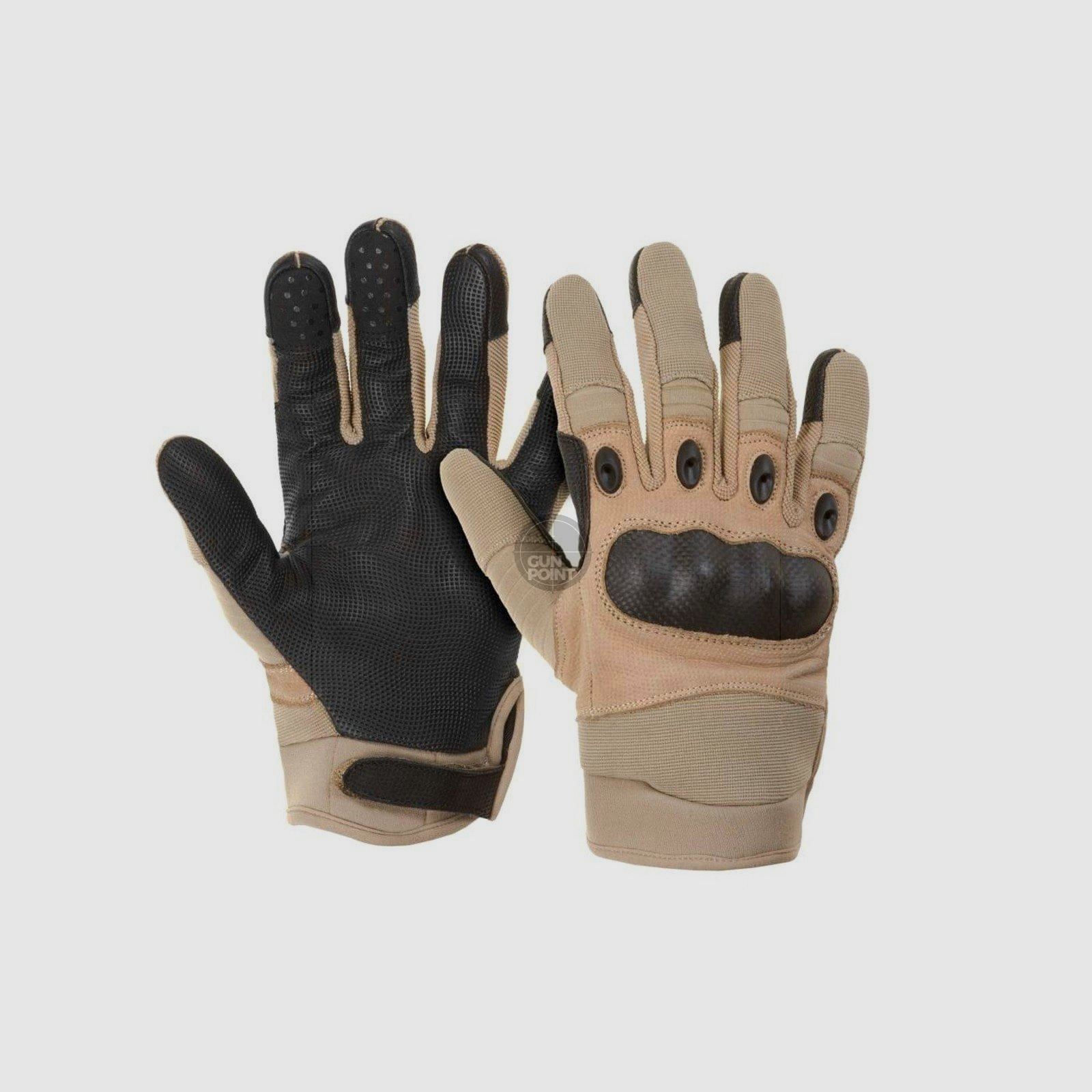 Invader Gear Assault Gloves-Tan-L