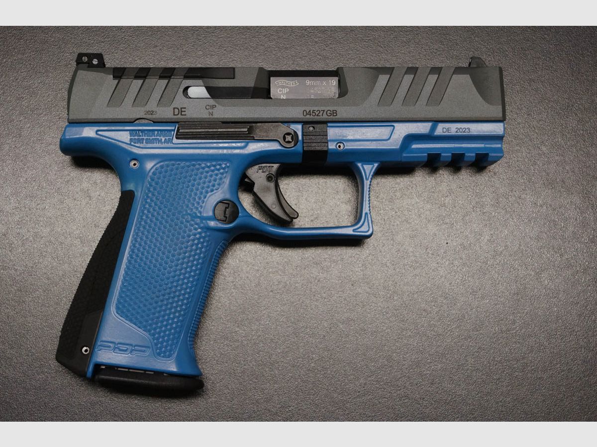Walther PDP F-Series Stainless Sea Blue 4″, Bild 1 von 7
