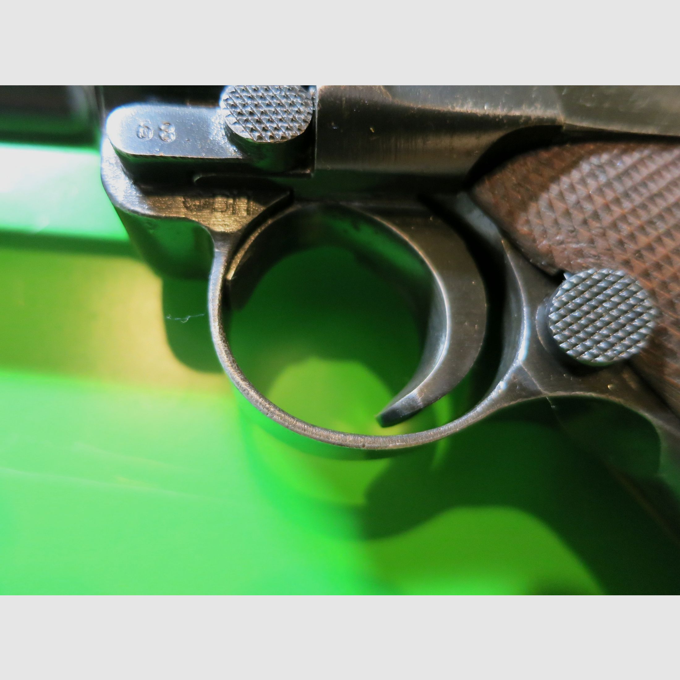 Mauser, Pistole 08, P08, 9 mm Luger, ÖBH, nummerngleich     #46-