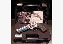 @ White-Diamond BLUE VELVET DuoTone S&W 686 6" Cal 357 Magnum @