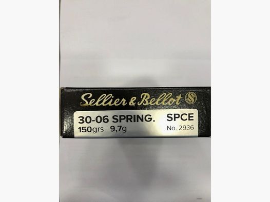 S&B CARICHE 30-06 SPCE 150 GR