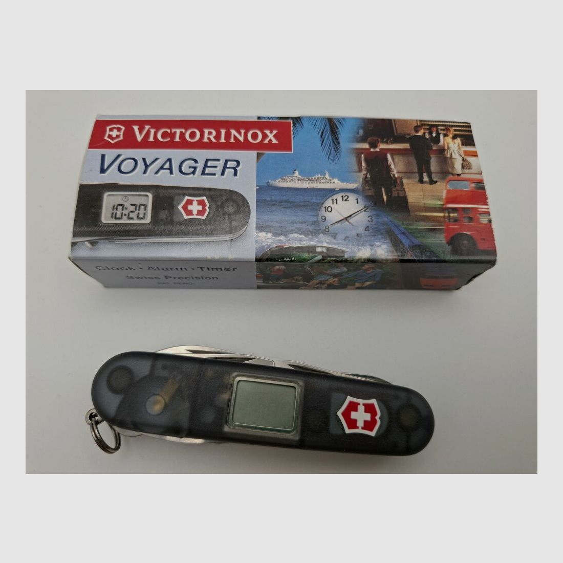 Victorinox, Schweiz Voyager Clock Alarm Timer mit 20 Funtionen