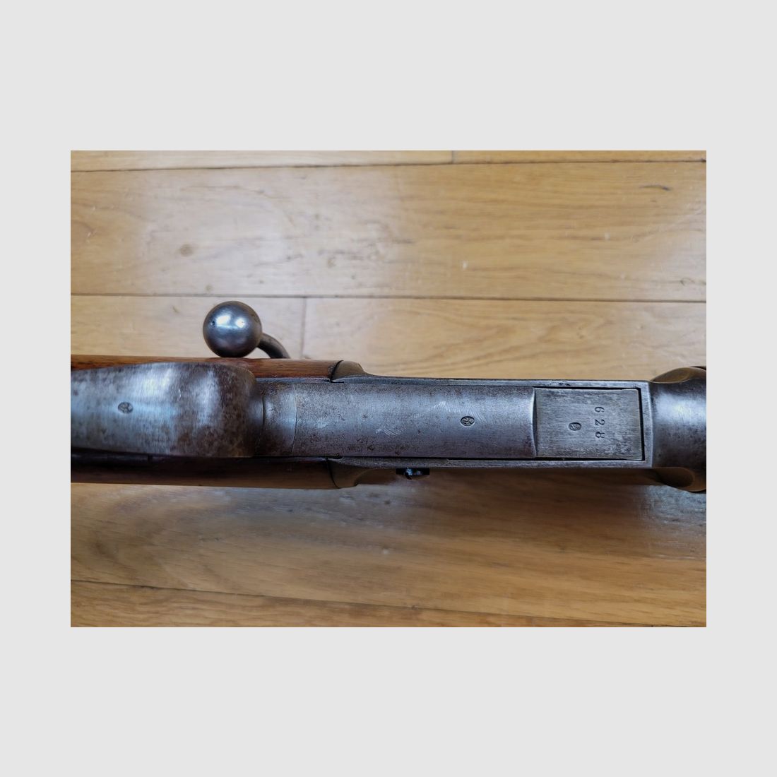 Sehr schönes Schweizer Gewehr Vetterli – Modell 1871 – Kaliber 10,4mm – 11 Schuss Röhrenmagazin – Einheitsnummer – exzellenter Lauf – revolutionäres europäisches Gewehr – TBE++, Bild 19 von 28