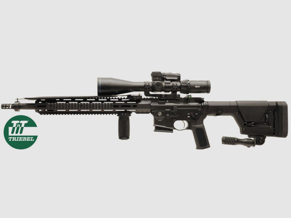 Schmeisser SL rifle AR15 DMR -18' with scope