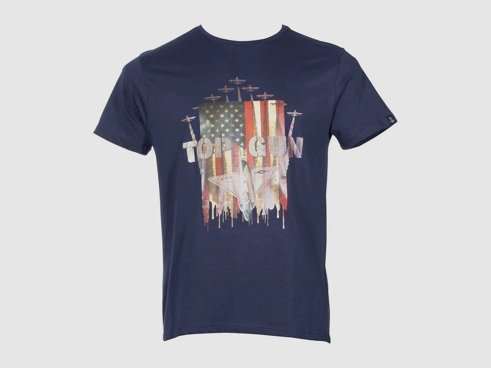 Mil-Tec T-Shirt USAF - Oliva / S Hombres