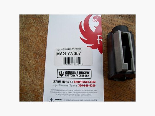 Magazin  Ruger  77 Cal. 357 Magnum