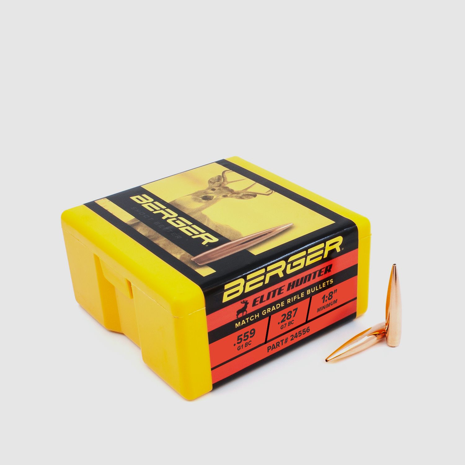 Berger Geschoss 6mm/.243 Elite Hunter 108GR 100 Stück