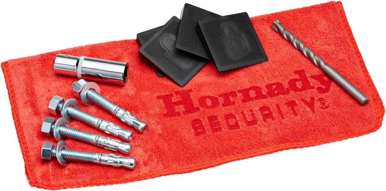 Hornady Beveiligingsaccessoires Premium Kluis Verankeringskit, afbeelding 1 van 2