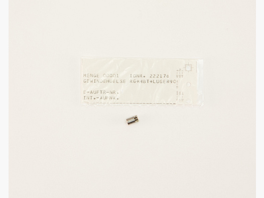 Douille filetée pour revolver d'alarme Röhm / Luger 90
