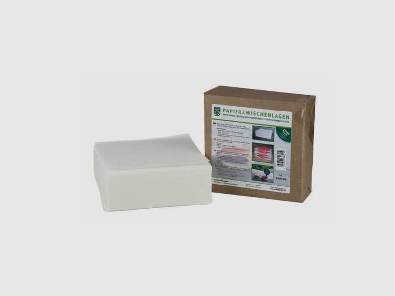 Paper interlayer for burgers, 1000 pcs.