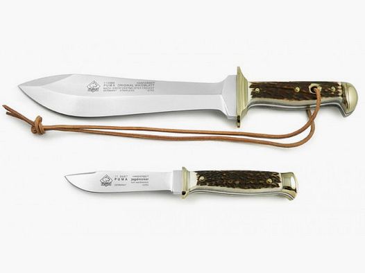 PUMA hunting knife (hunting blade with nickel)