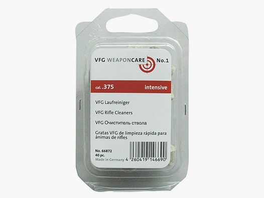 VFG Cleaner Intensive .375 40 pièces