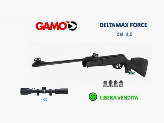 GAMO DELTAMAX Force con ottica 4x32 cal.4.5mm