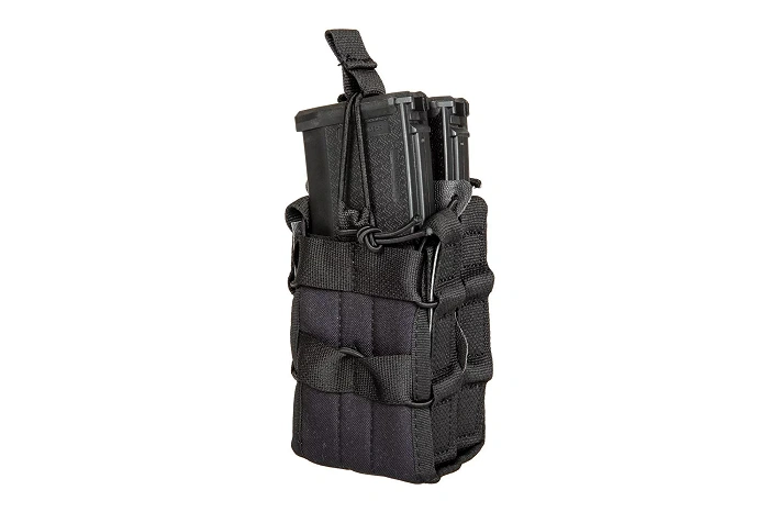 Ładownica podwójna PRIMAL GEAR na magazynki Corrie - Czarna