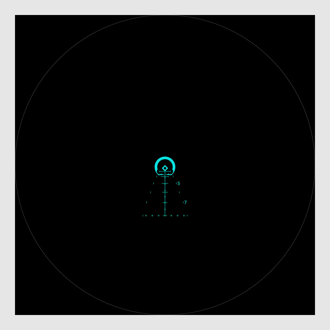 Optisan OPTISAN CX6 Serie 1-6x24i SFP MRAD MS3