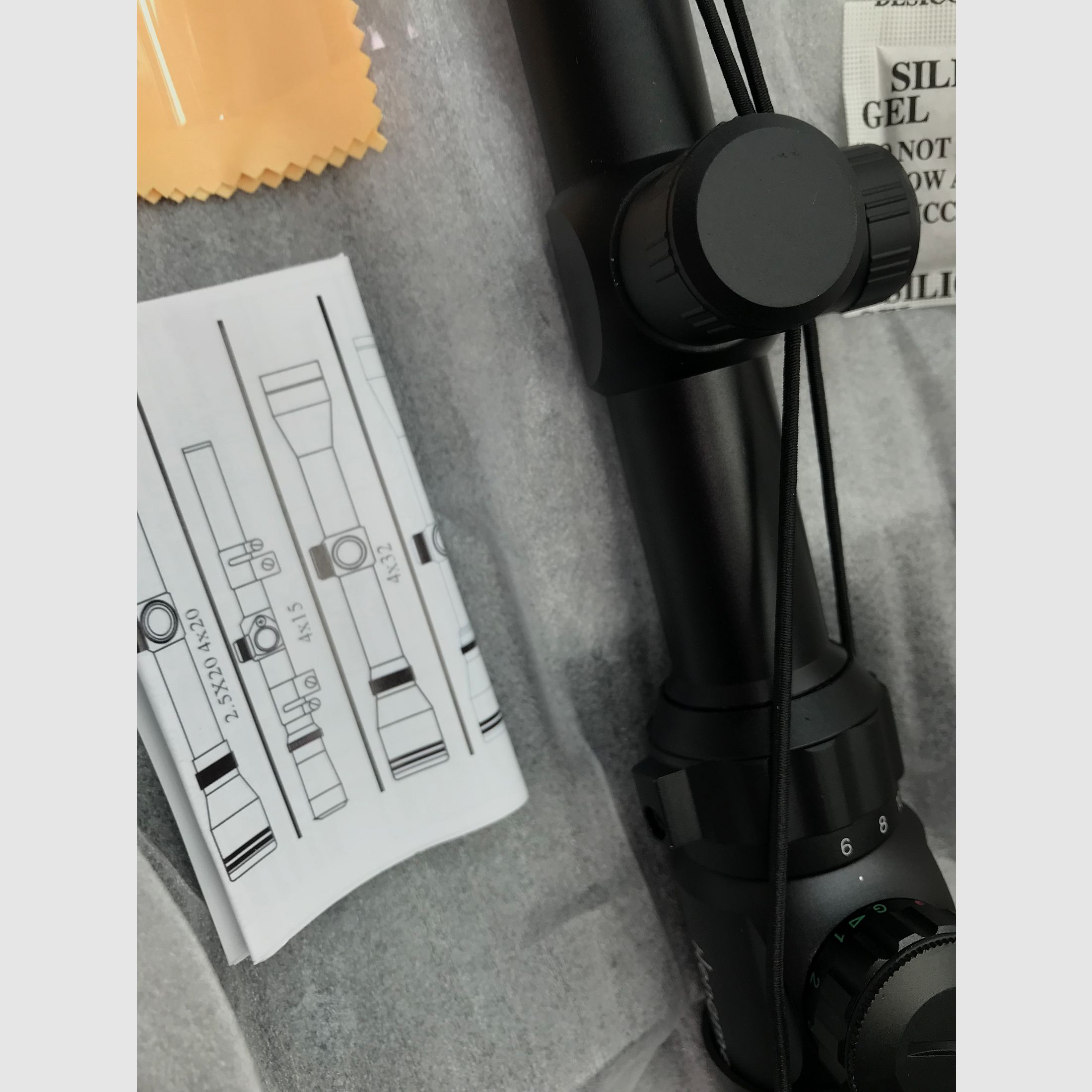 GSG Kompakt Luftgewehr 4,5 mm mit Zubehör