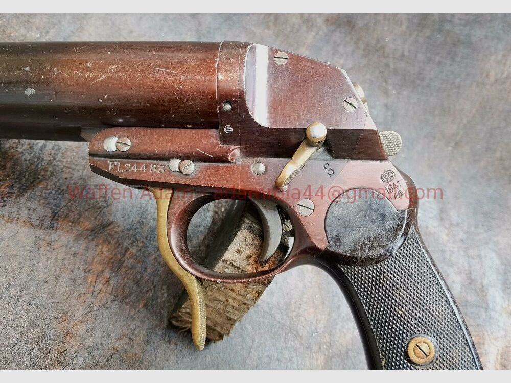 Emil Eckold, Suhl 1941 Fliegerleuchtpistole Mod. Fl.24483, Bild 4 von 6