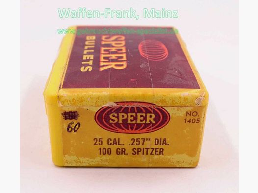 Speer / USA Büchsengeschosse, Anbruch