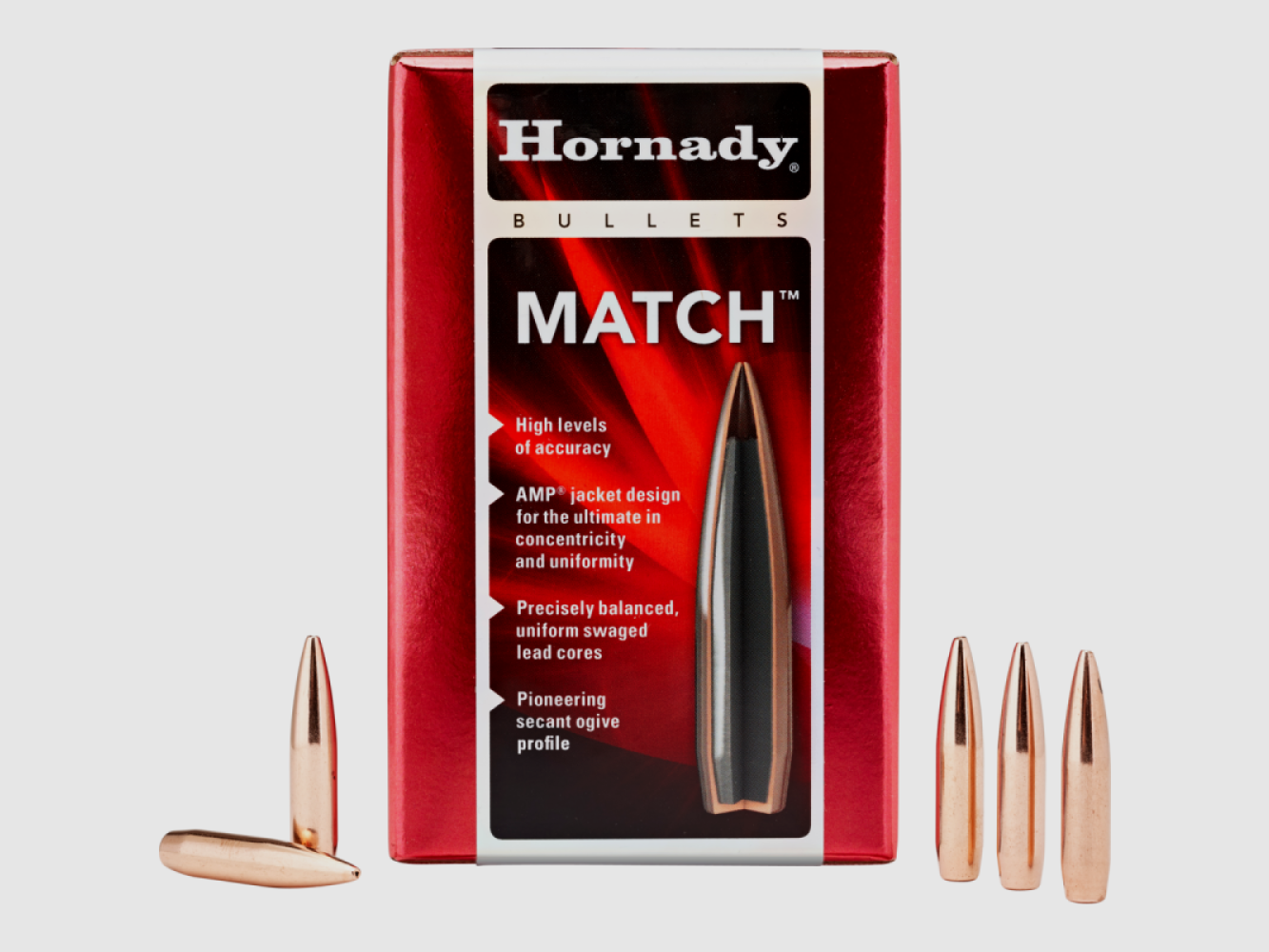 .308 Proiettili Hornady BTHP 208 gr VE100