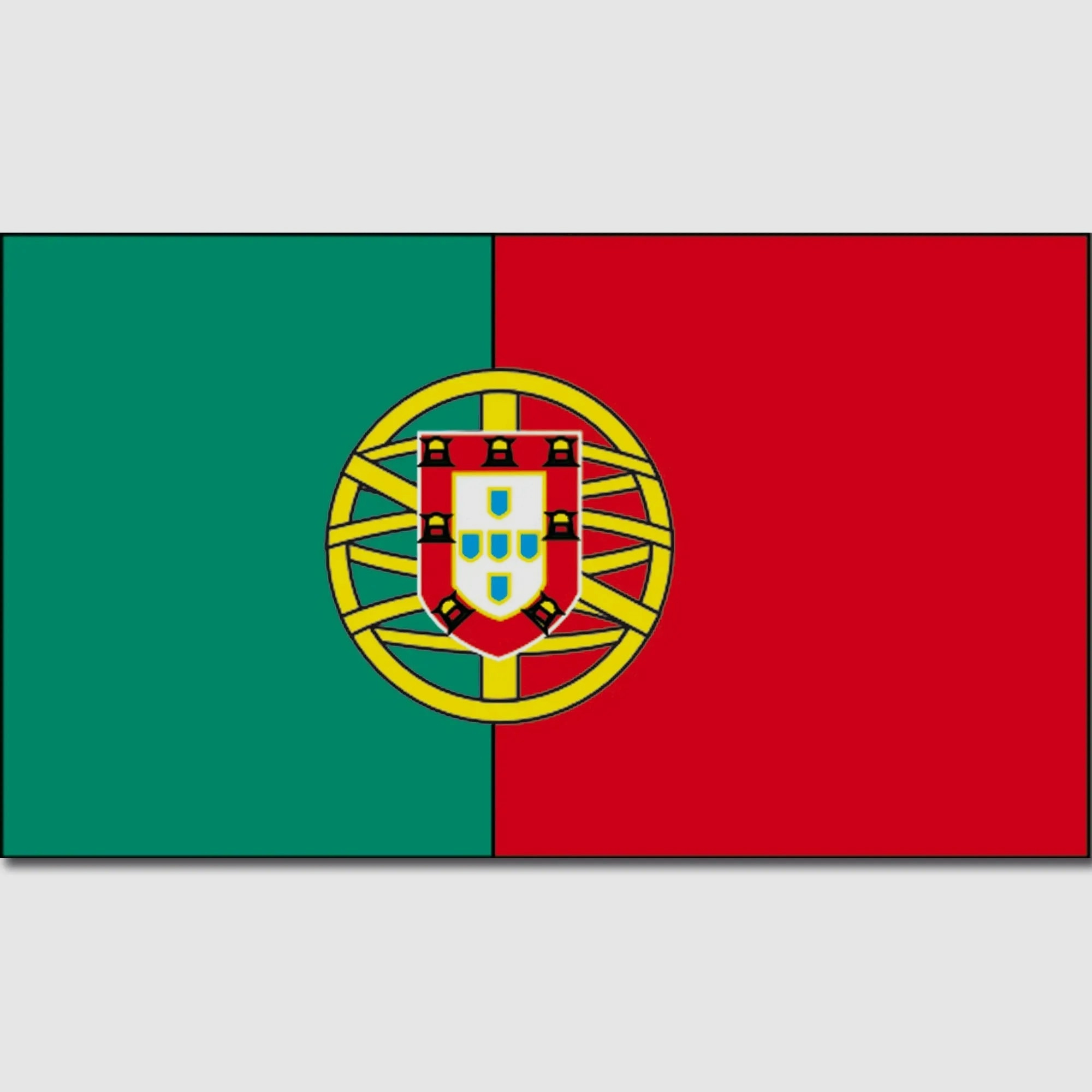 Unbekannt Flagge Portugal