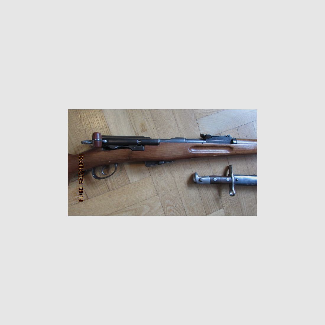 Schweizer Gewehr 11 mit Bajonnet, Kal. 7,5x55