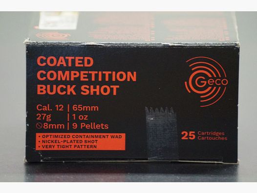 Geco Competition Buck Shot 12/65