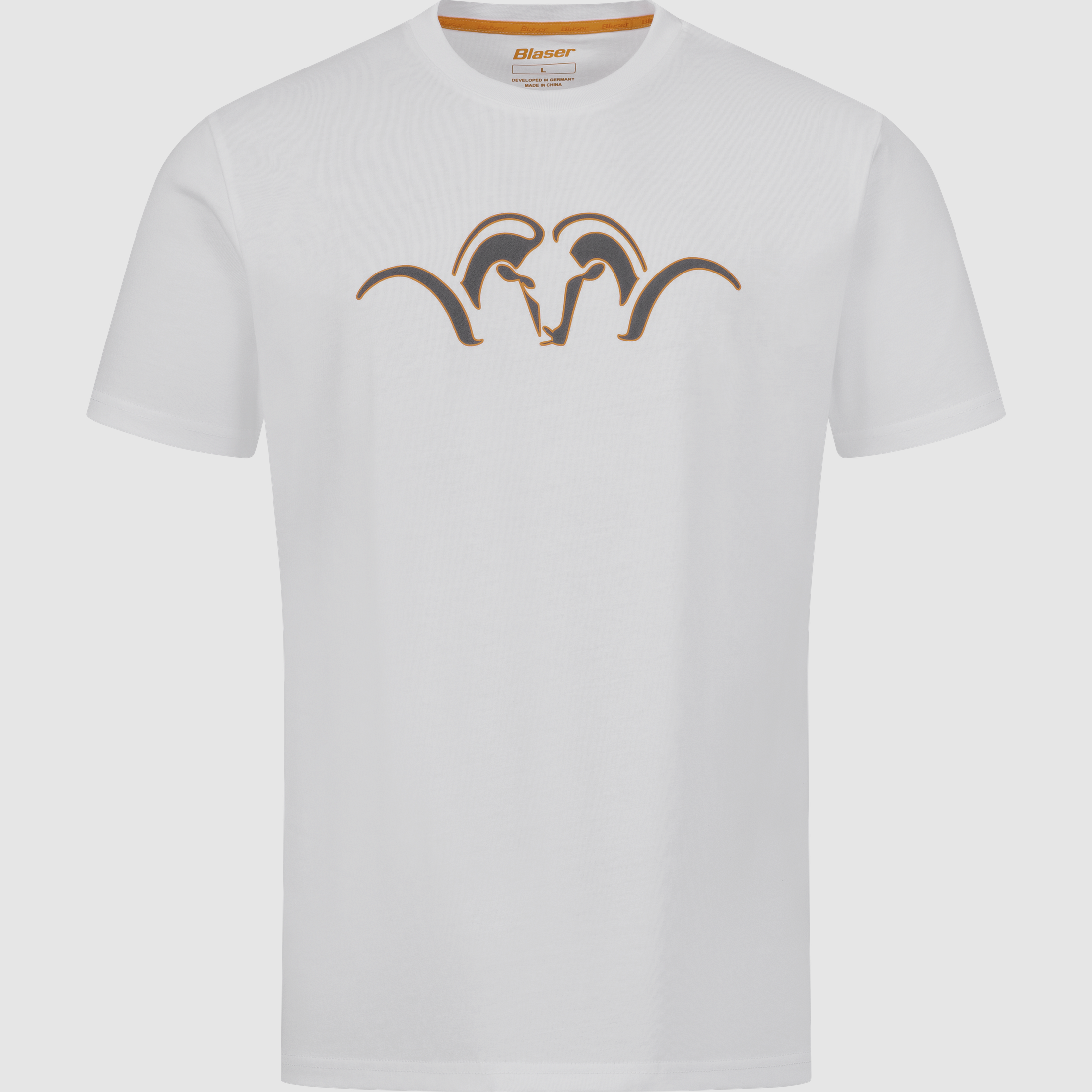 T-shirt Outline pour homme 26 Argali Blanc XL