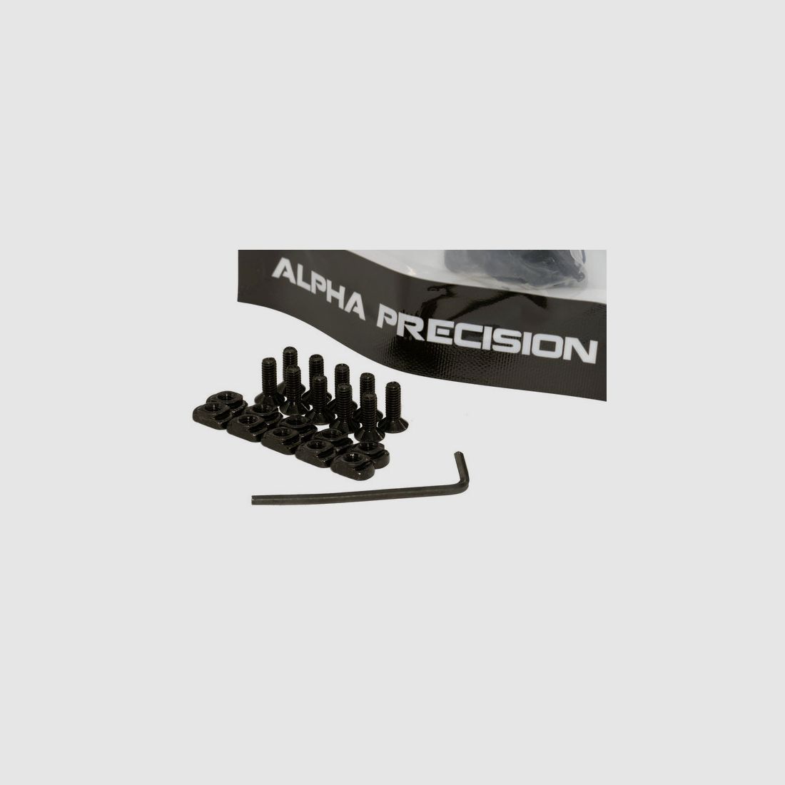 Alpha Precision - set di viti 10x 12mm - adatto per M-Lok