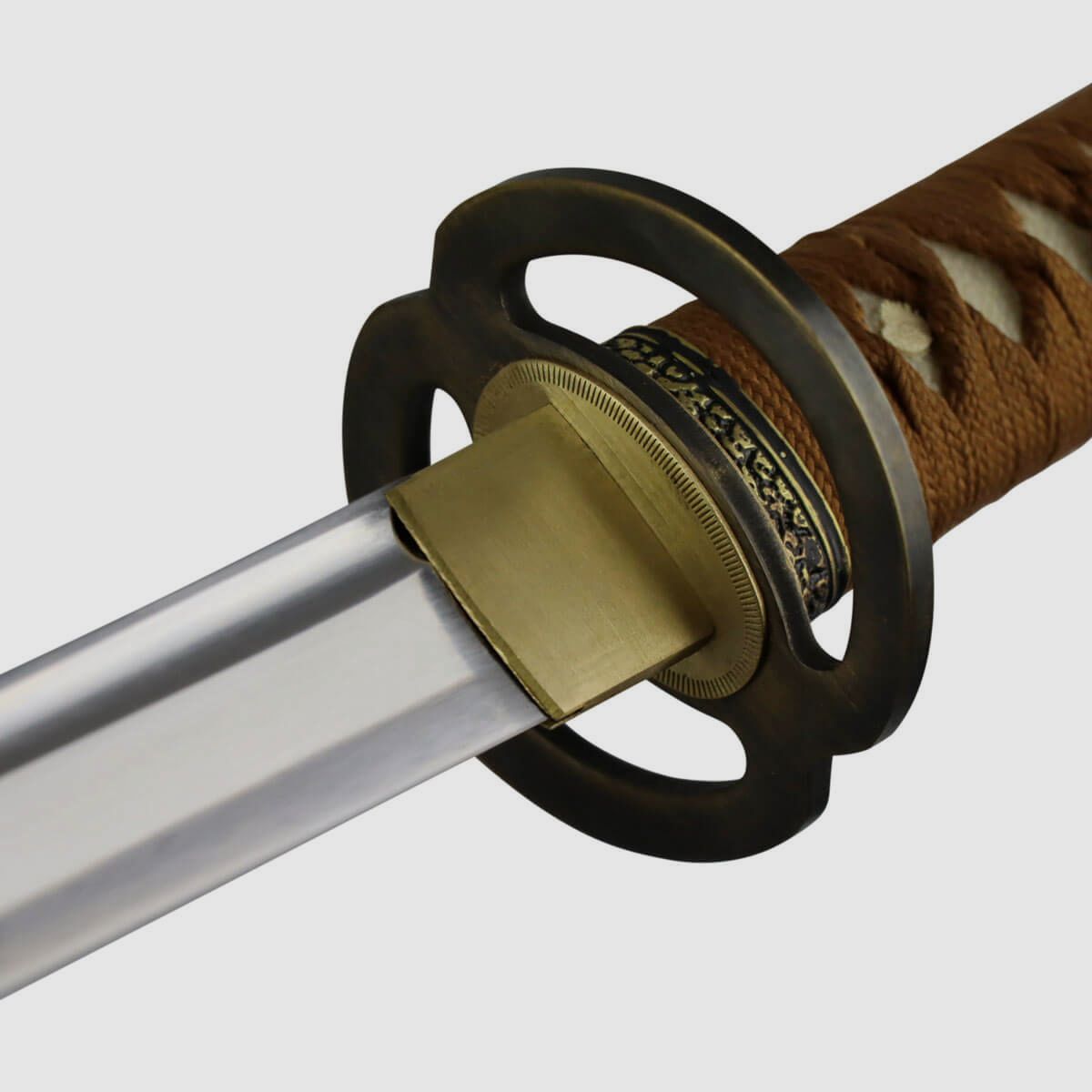 Espada de entrenamiento Musashi Iaito Katana con hoja de acero sin filo