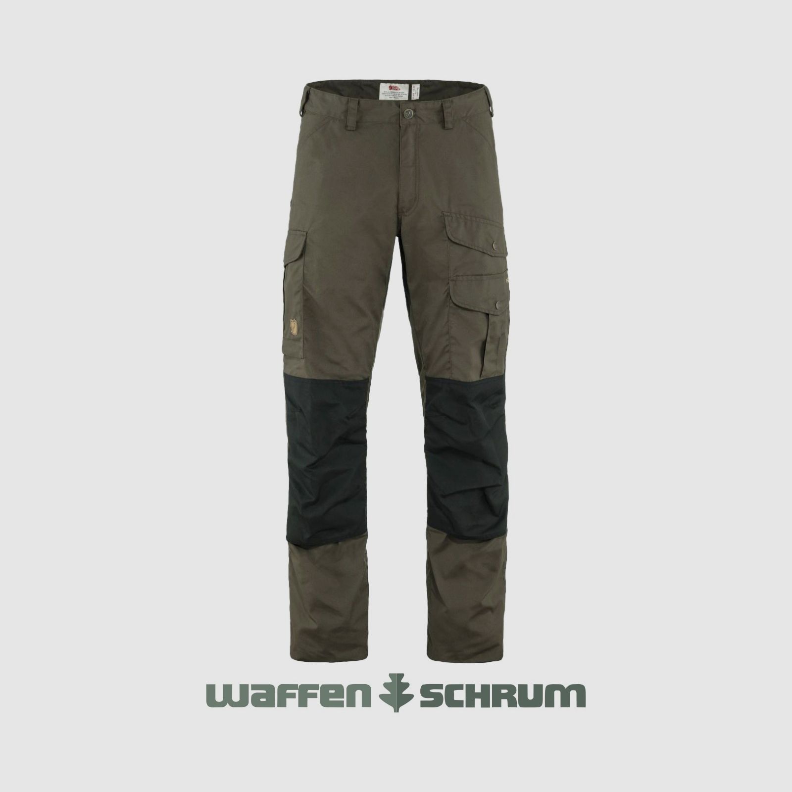 Fjällräven Broek Barents Pro Donkergroen - Zwart