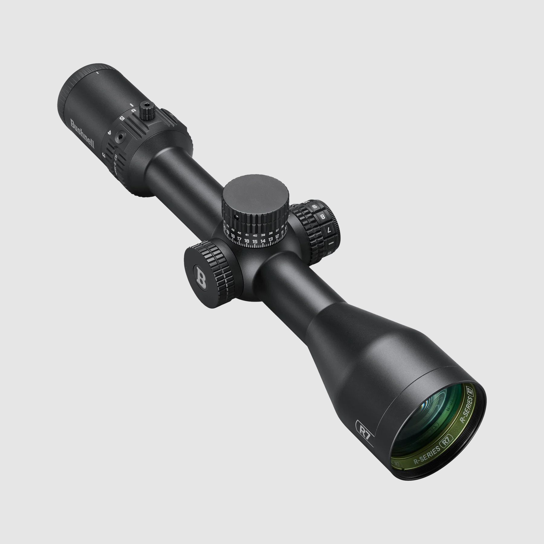 Bushnell R7 3-15x50 FFP Cannocchiale Dot-Hash Ibrido Illuminato MRAD #BU-R7-31550M1