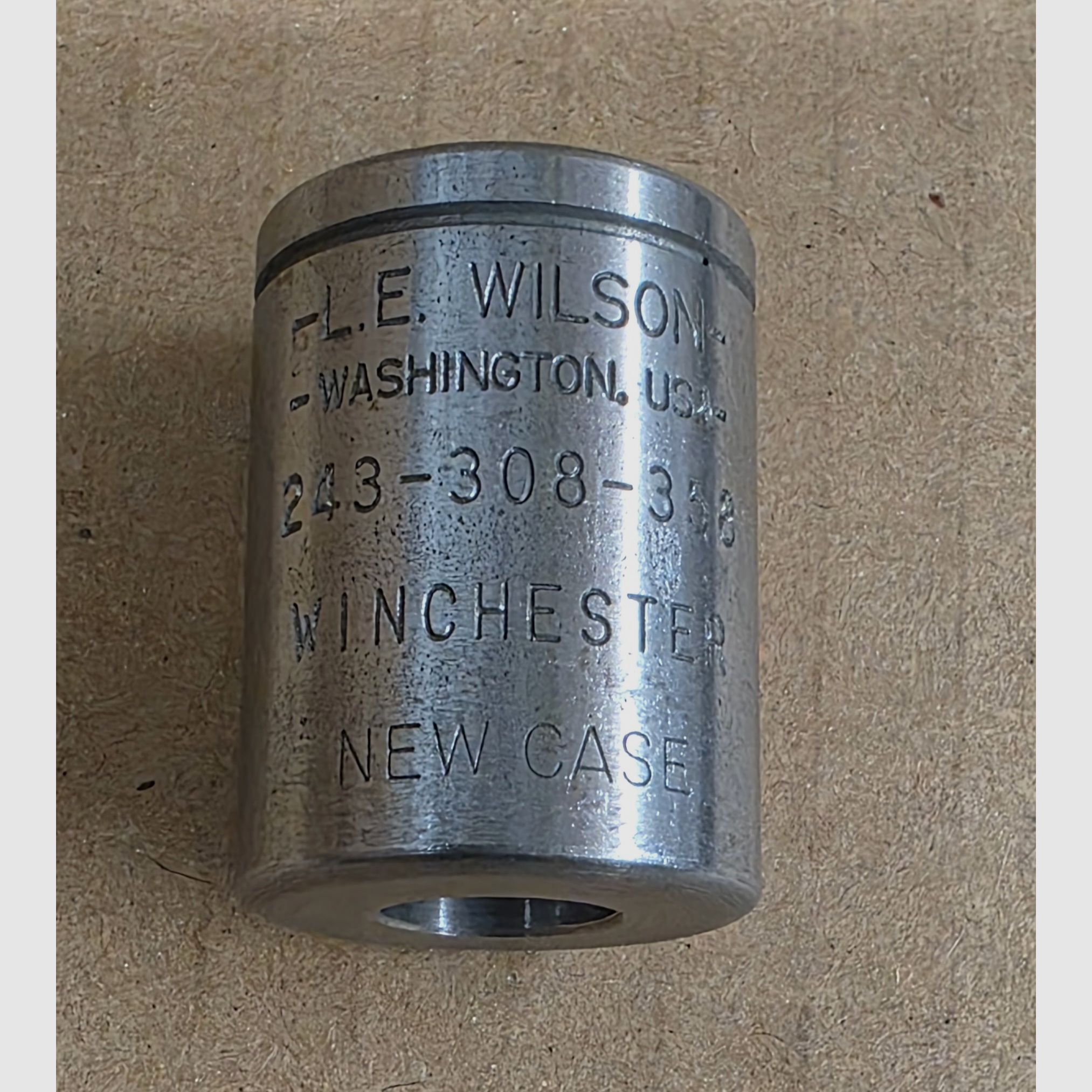 L.E. WILSON NEW CASE .243 .308 .358 soporte para vainas, imagen 4 de 8