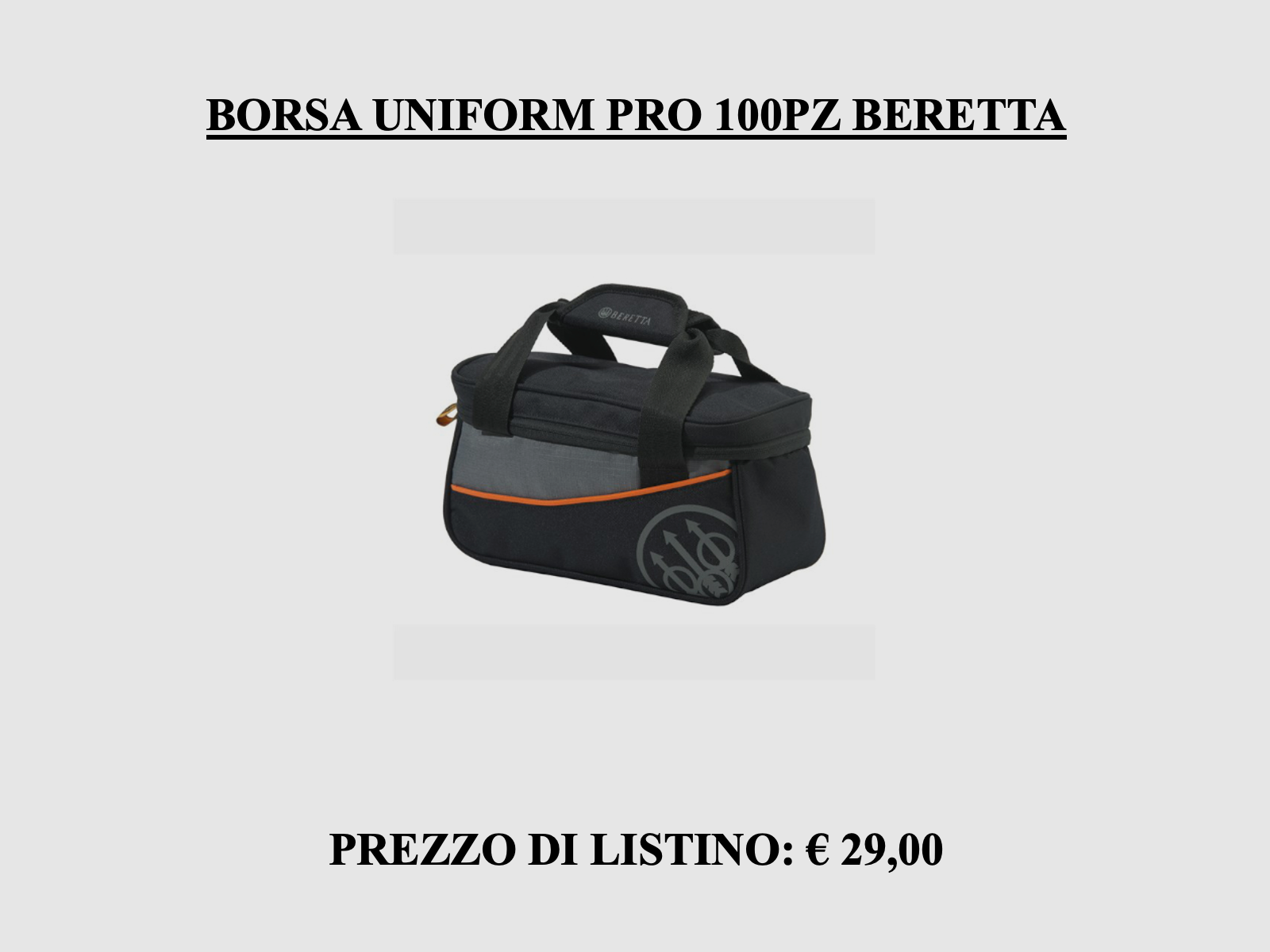 Beretta – Uniform Pro EVO Kleine Tas Black Edition, afbeelding 1 van 3