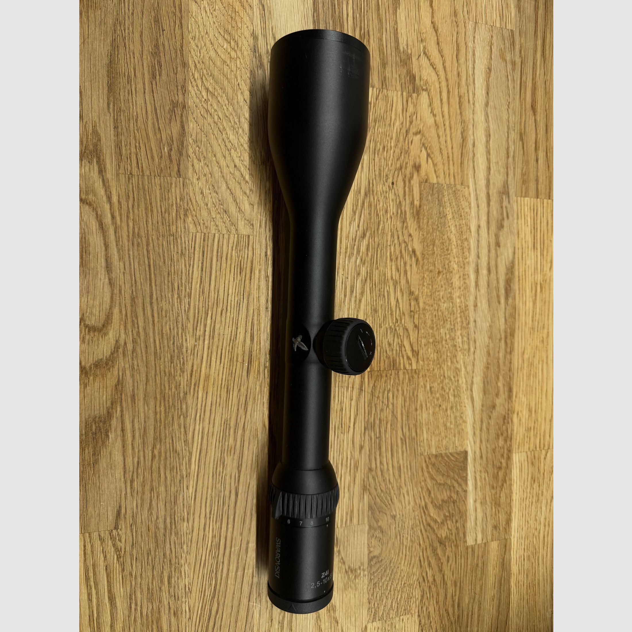 Swarovski Z4i 2,5 - 10 x 56 usado con riel y retícula iluminada