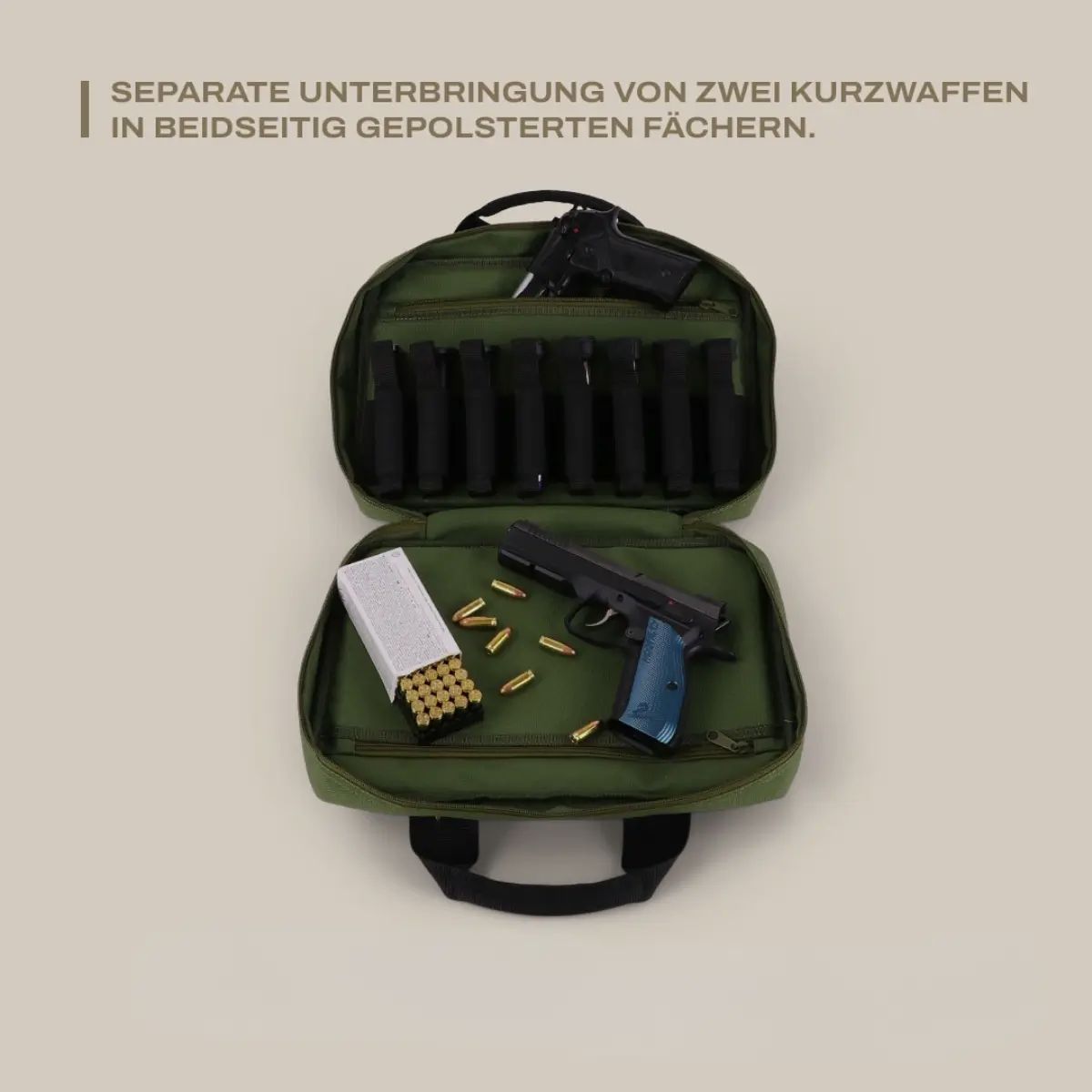 Winter Pistol Bag Forest