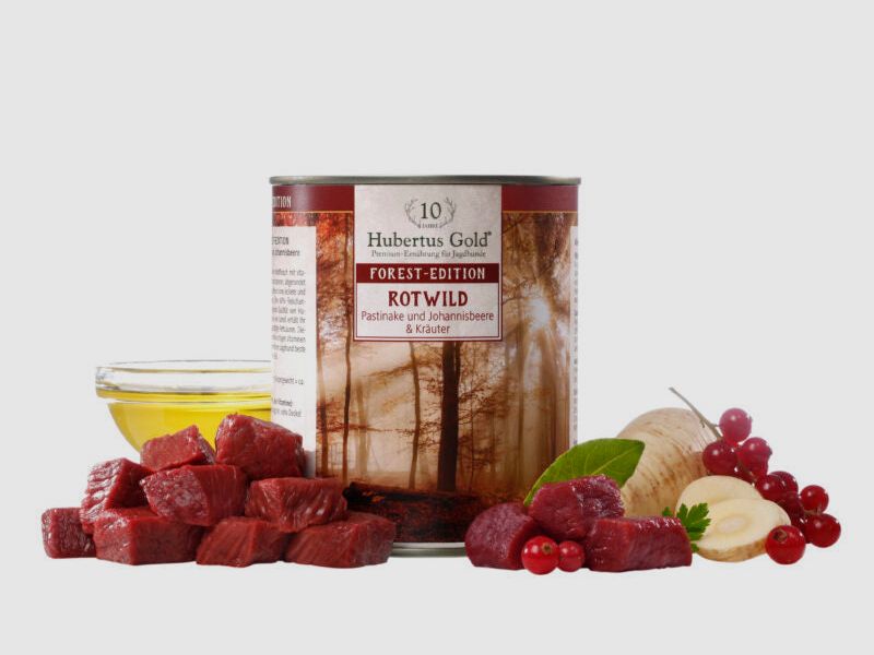Hubertus Gold Menú de temporada Forest Edition «Ciervo rojo»
