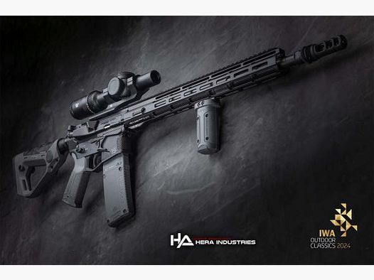 HERA-Arms Selbstladebüchse Mod. AR15 -16,75' IWA 2024 .223Rem   VORTEX Set