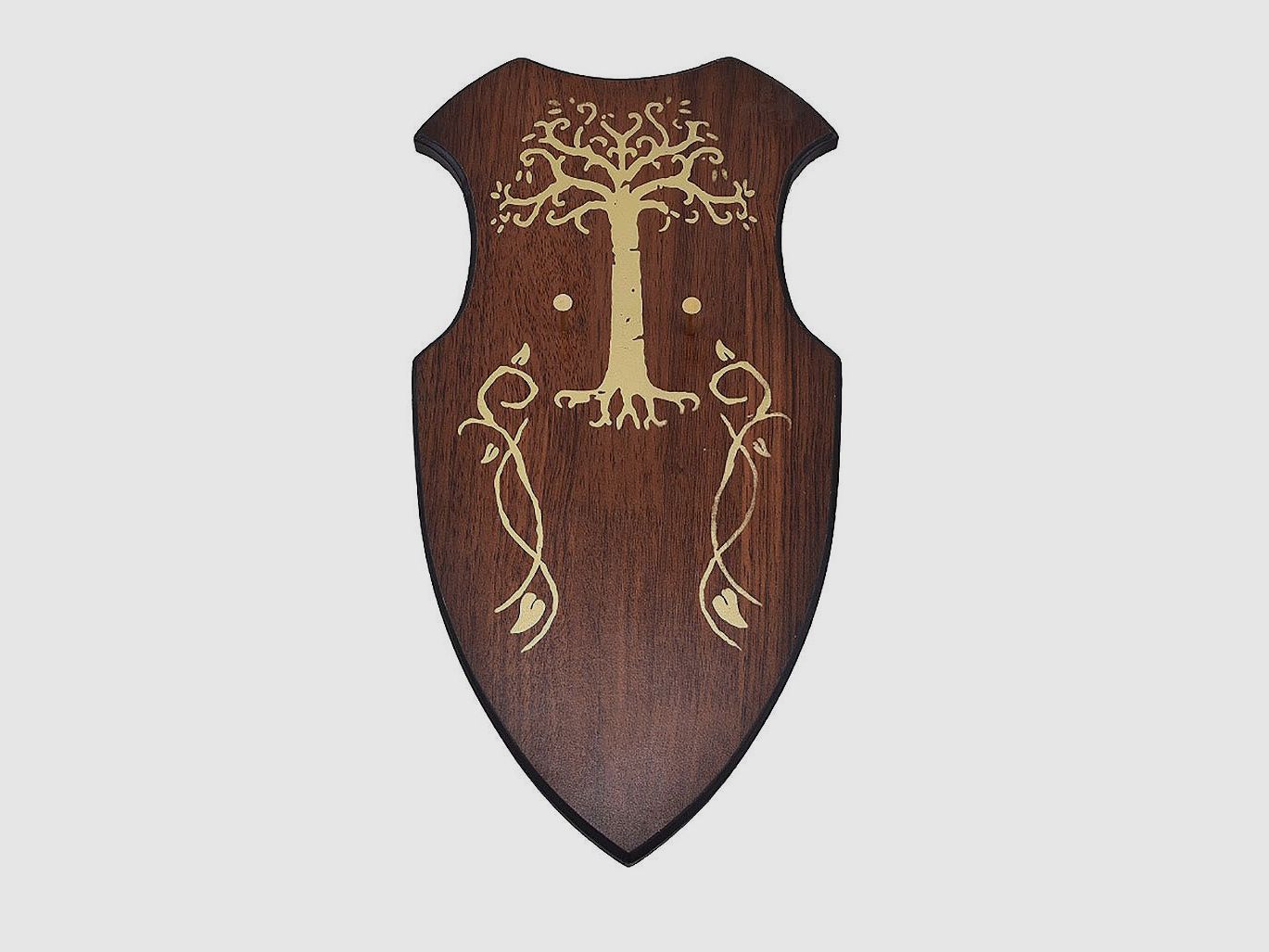 Wall mount for 1 sword made of wood